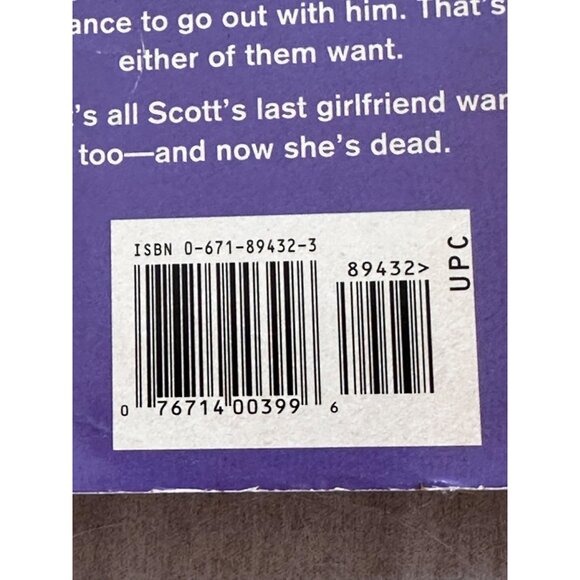 The Boy Next Door R.L. Stine Paperback Vtg 1st Edition Fear Street Pocket Books - Picture 3 of 16